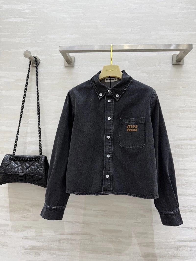 Miu Miu Shirts Bold 154478