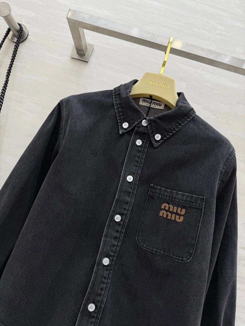 Miu Miu Shirts Bold 154478