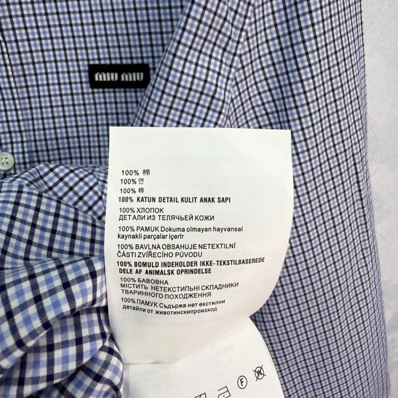 Miu Miu Shirts FashionForward 154476