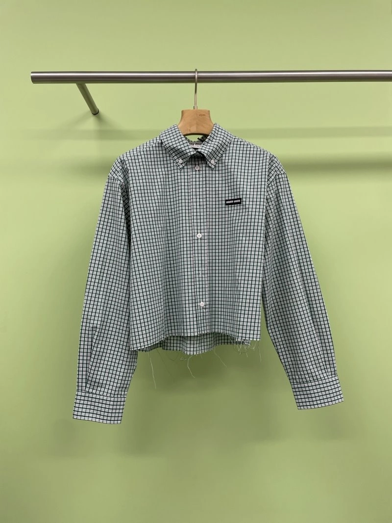 Miu Miu Shirts Trendy 154474