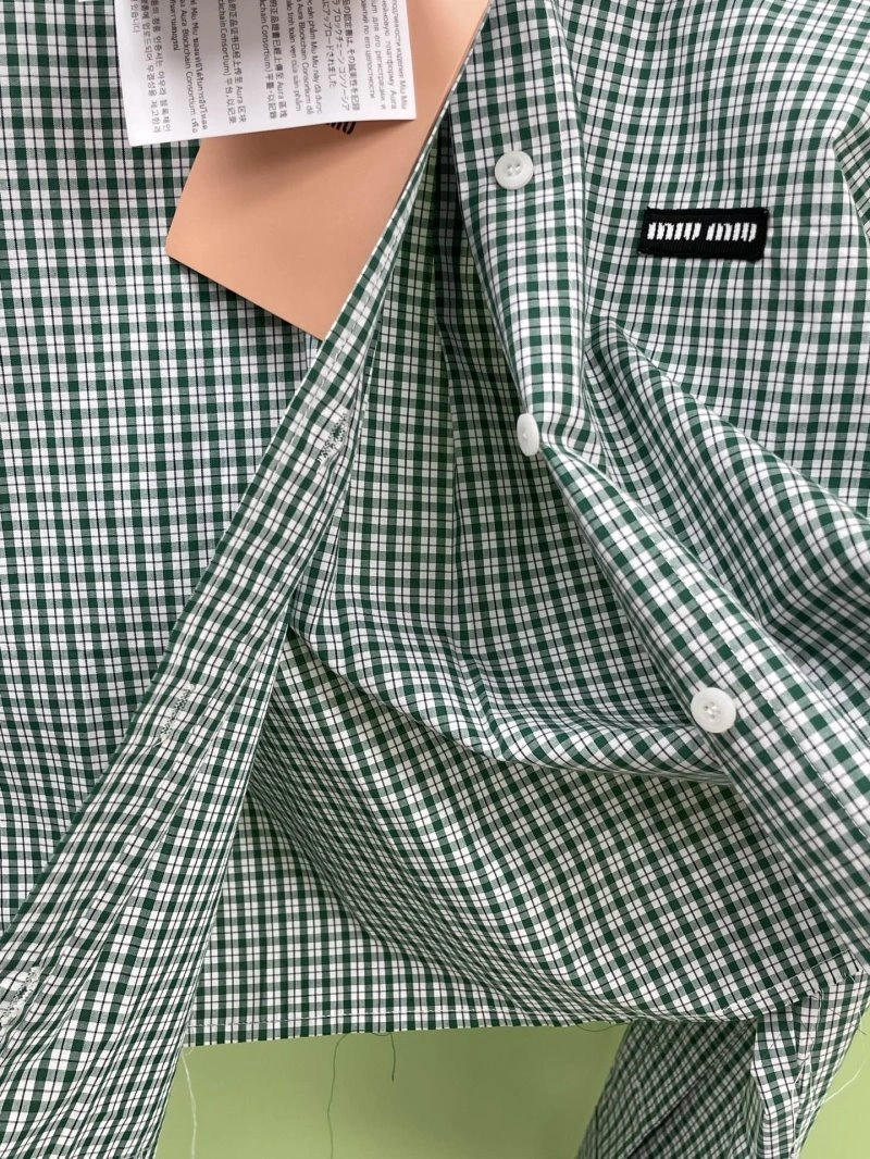 Miu Miu Shirts Trendy 154474