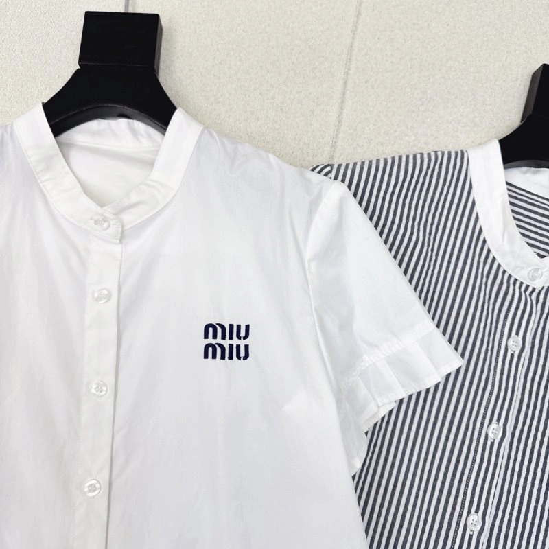 Miu Miu Shirts Stylish 154500