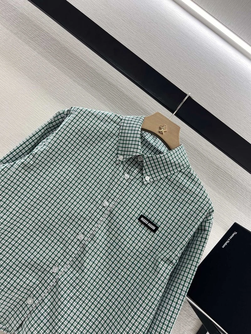 Miu Miu Shirts Breathable 154484