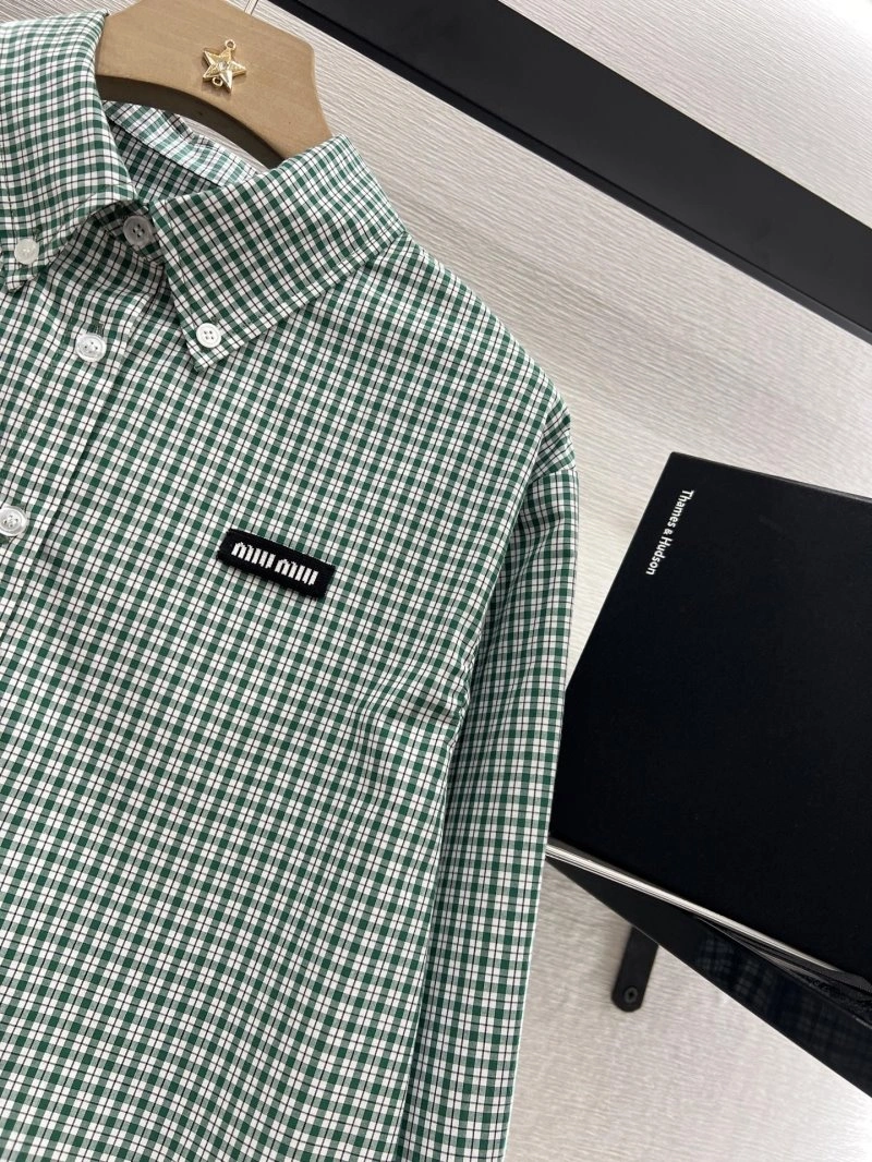 Miu Miu Shirts Breathable 154484
