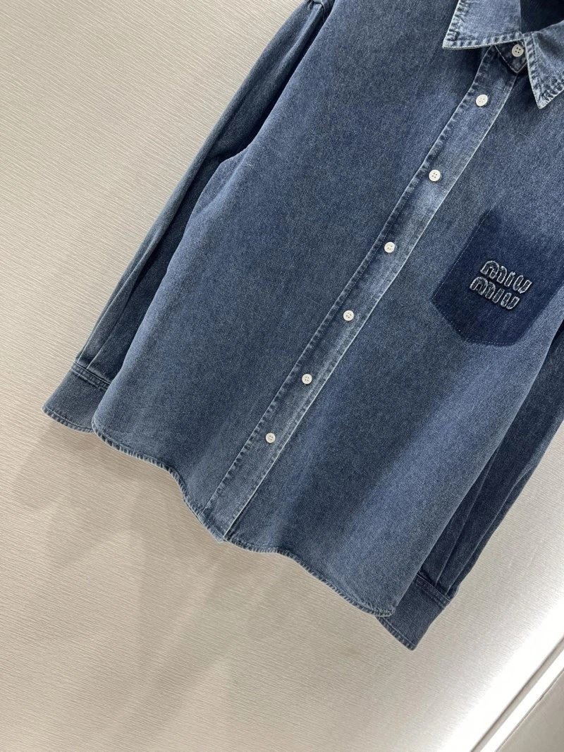 Miu Miu Shirts Elegant 154466