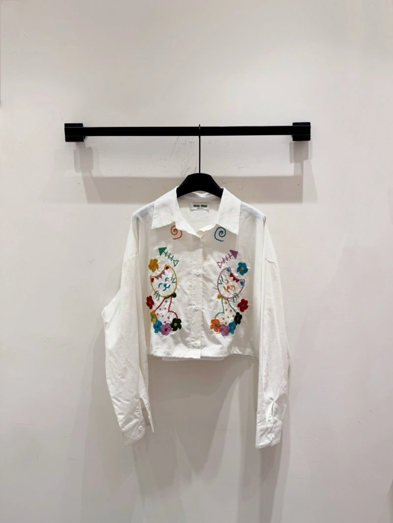 Tailored Miu Miu Shirts 154536