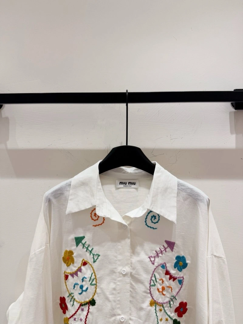 Tailored Miu Miu Shirts 154536