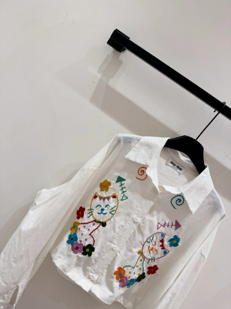 Tailored Miu Miu Shirts 154536