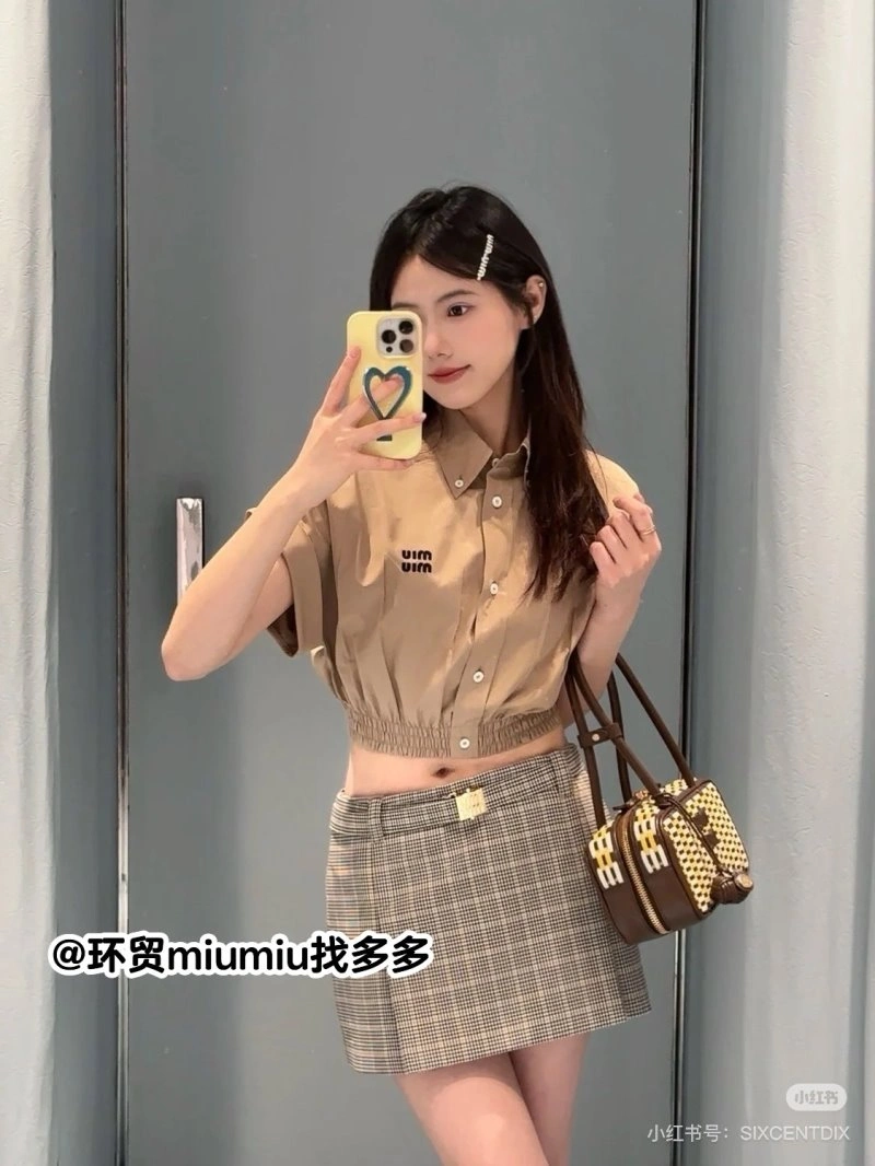 Miu Miu Shirts Sophisticated 153015