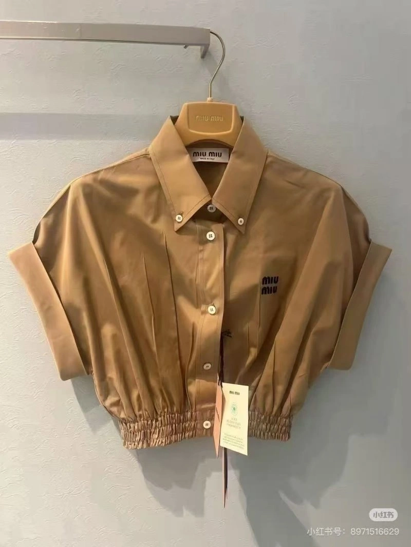 Miu Miu Shirts Sophisticated 153015
