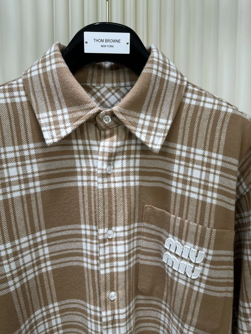 Miu Miu Shirts SmoothTexture 158237
