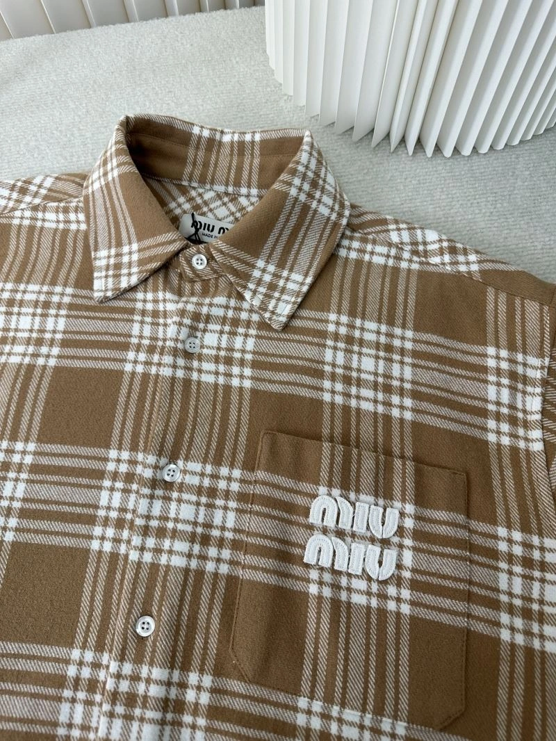 Miu Miu Shirts SmoothTexture 158237