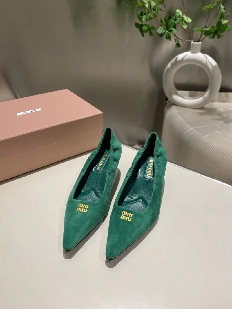 RelaxedFit Miu Miu Shoes 11580