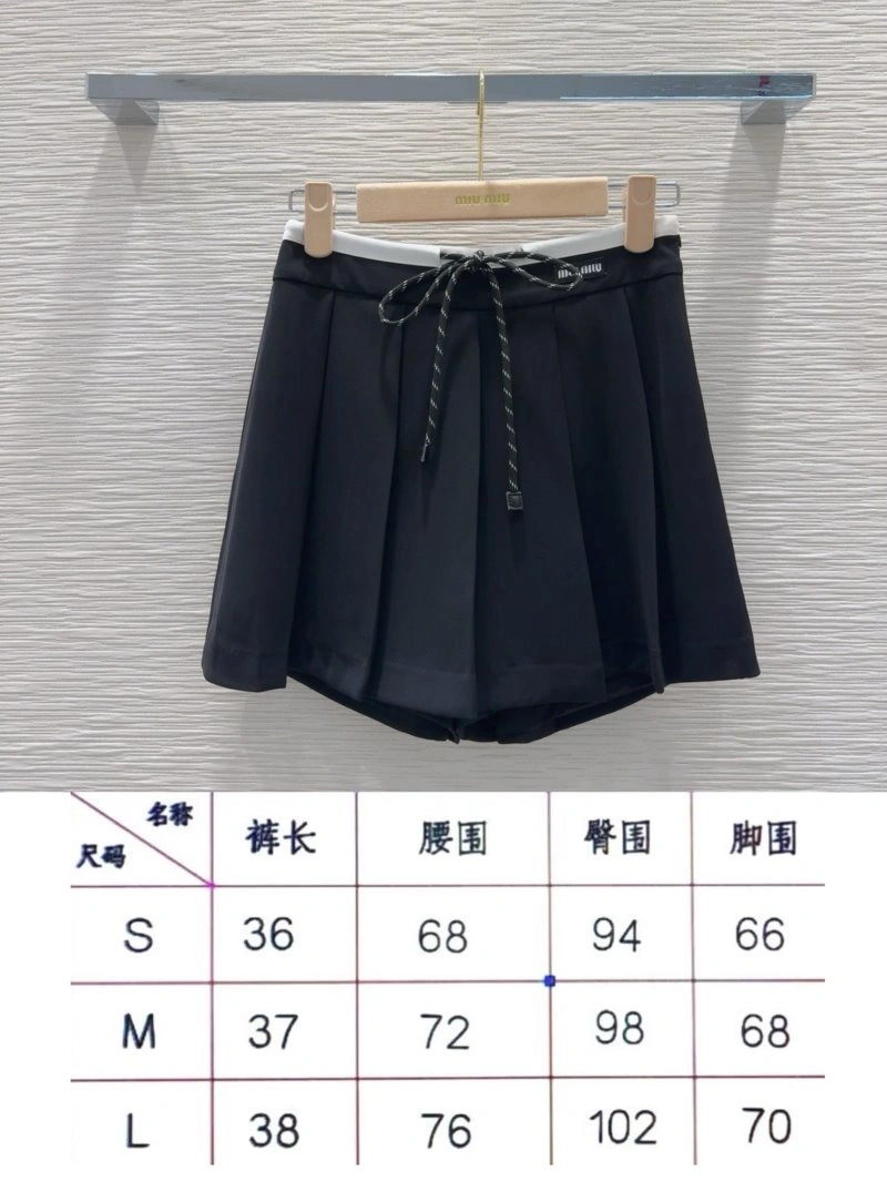 Practical Miu Miu Short Pants 156295