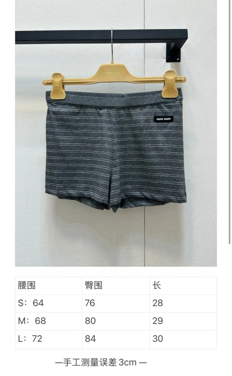 Miu Miu Short Pants Popular 148714