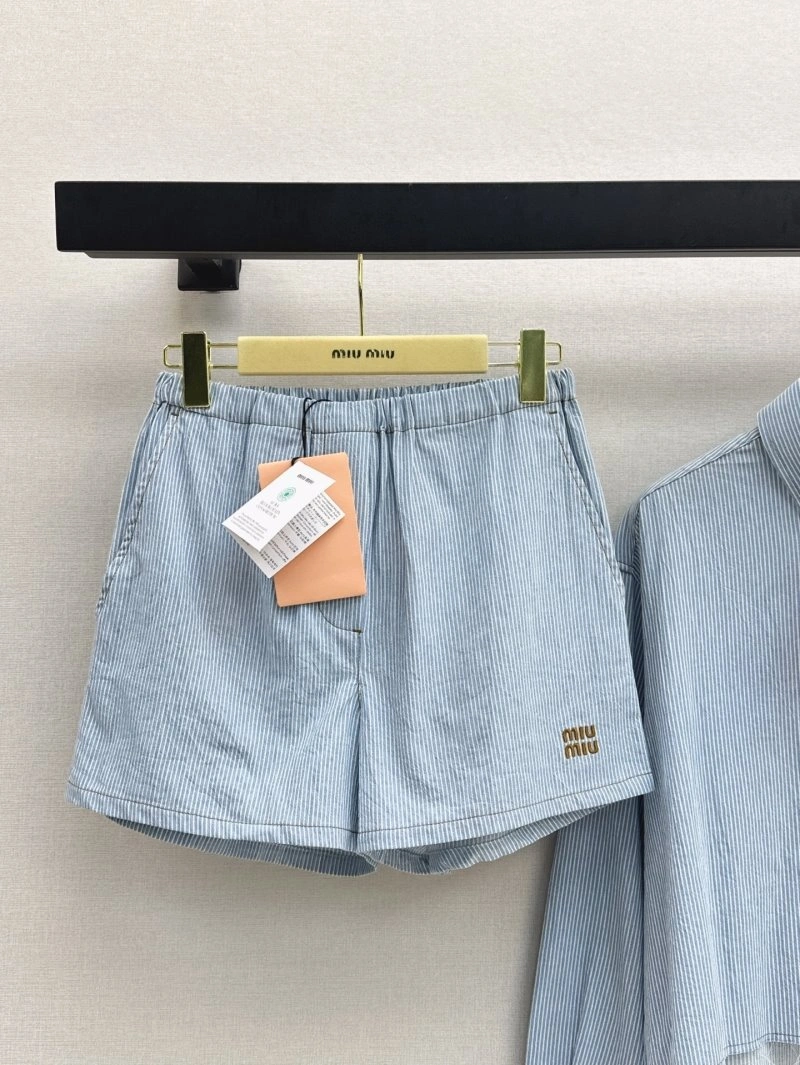 OdorResistant Miu Miu Short Pants 152991