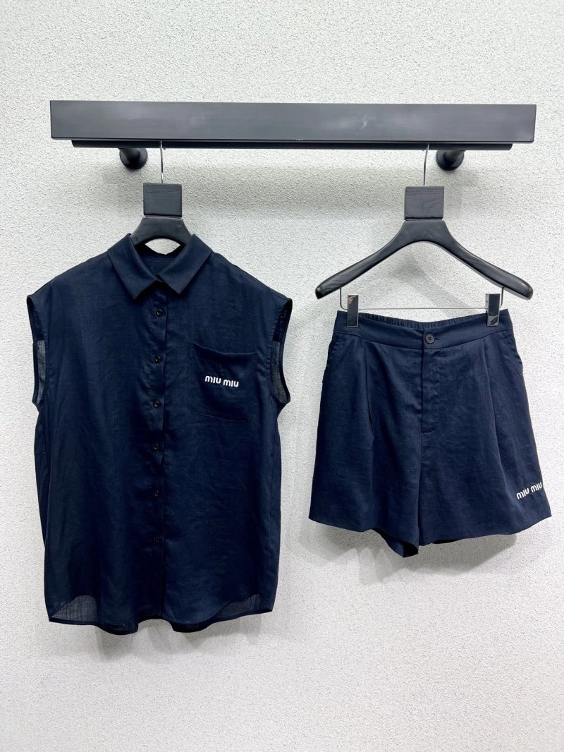 Miu Miu Short Suits Sporty 151130