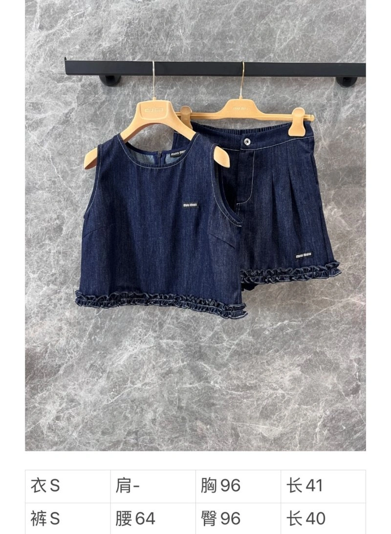 Reliable Miu Miu Short Suits 151132