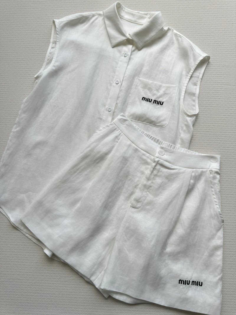 RelaxedFit Miu Miu Short Suits 148666