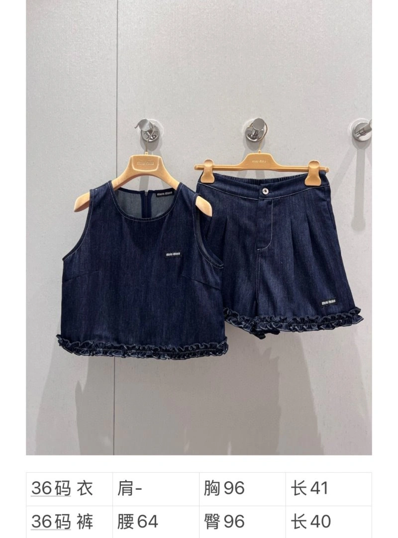WellDesigned Miu Miu Short Suits 148655