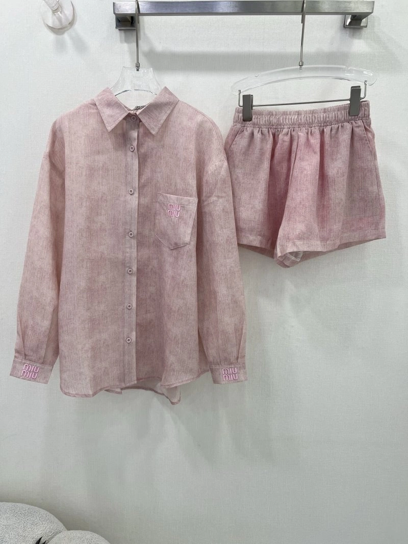 Lightweight Miu Miu Short Suits 154459