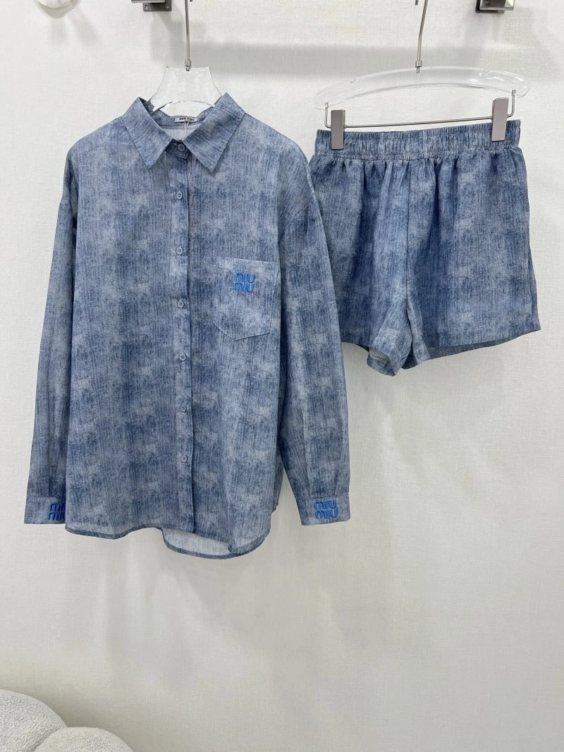 Miu Miu Short Suits Classic 154456