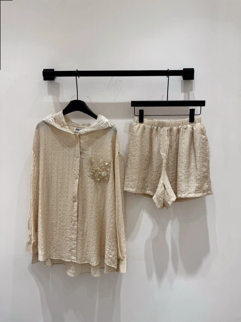 Miu Miu Short Suits Effortless 154481