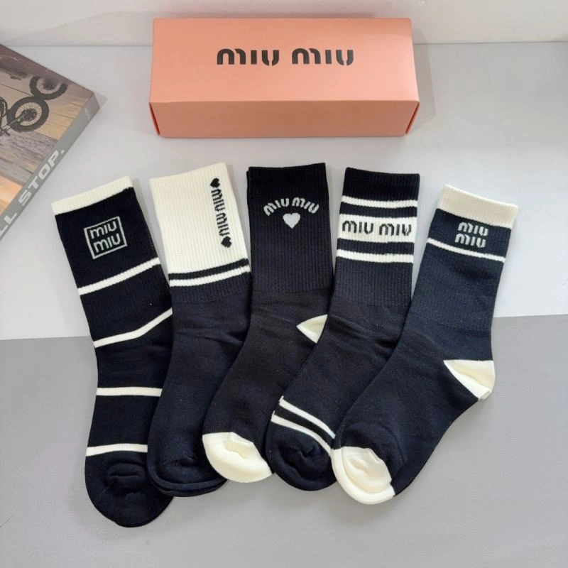 Miu Miu Socks Stretchable 273181