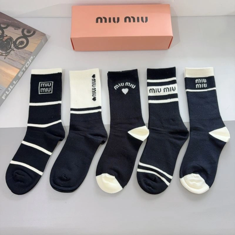 Miu Miu Socks Stretchable 273181