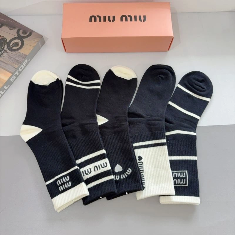 Miu Miu Socks Stretchable 273181