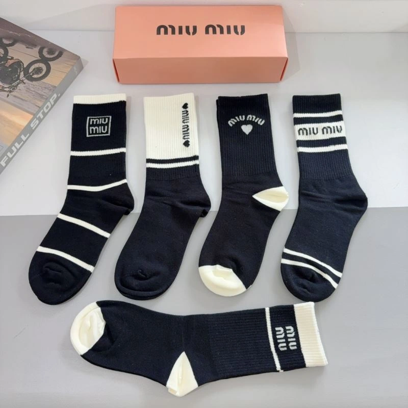 Miu Miu Socks Stretchable 273181