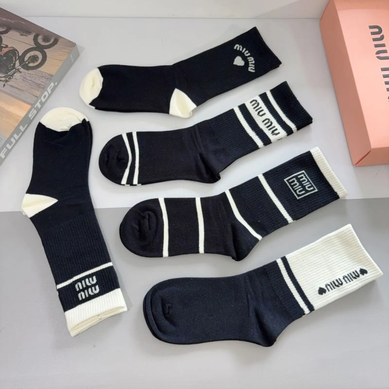 Miu Miu Socks Stretchable 273181