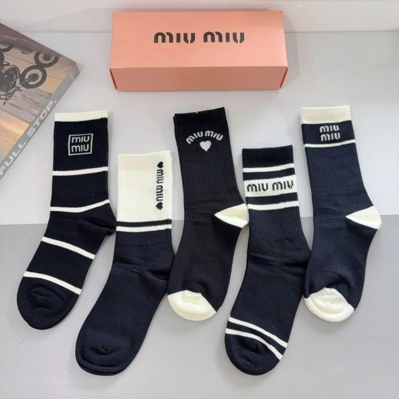 Miu Miu Socks Stretchable 273181