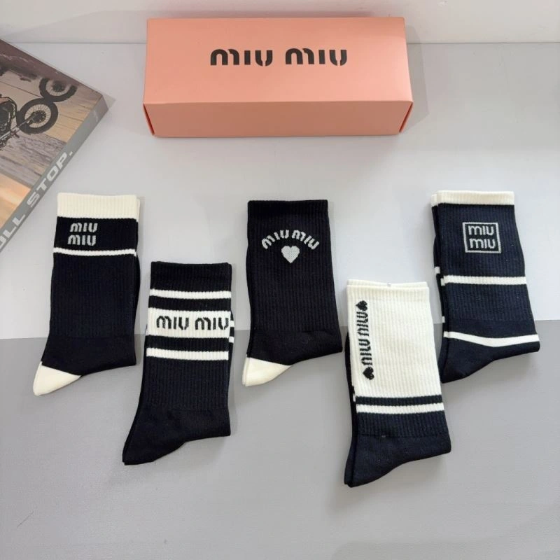 Miu Miu Socks Stretchable 273181