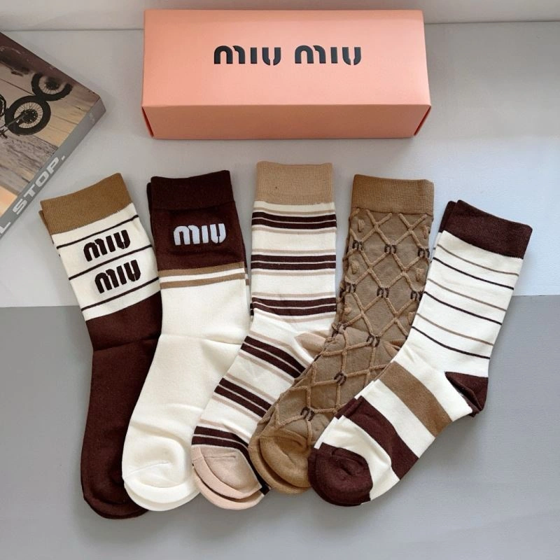 Packable Miu Miu Socks 273176