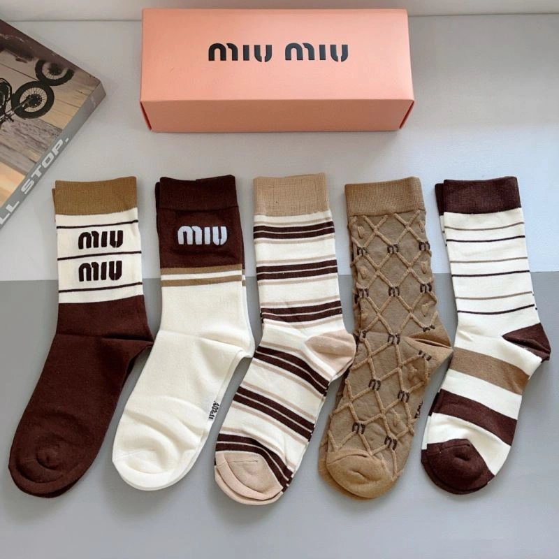 Packable Miu Miu Socks 273176