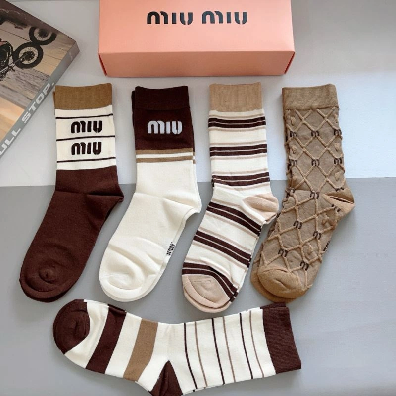 Packable Miu Miu Socks 273176