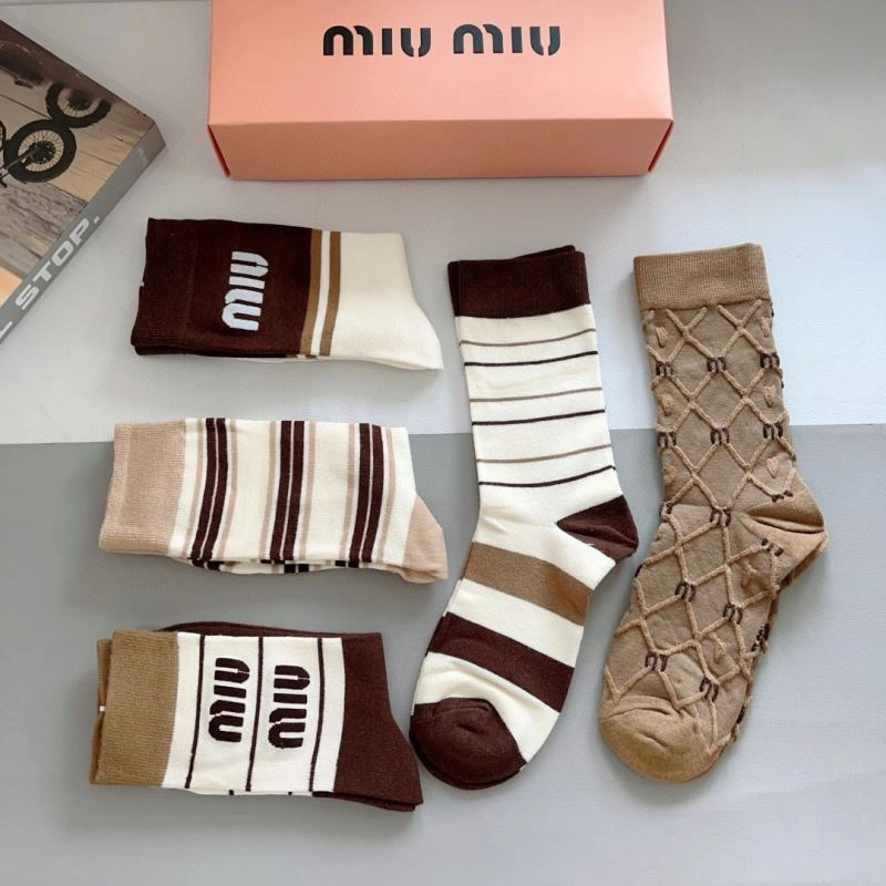 Packable Miu Miu Socks 273176