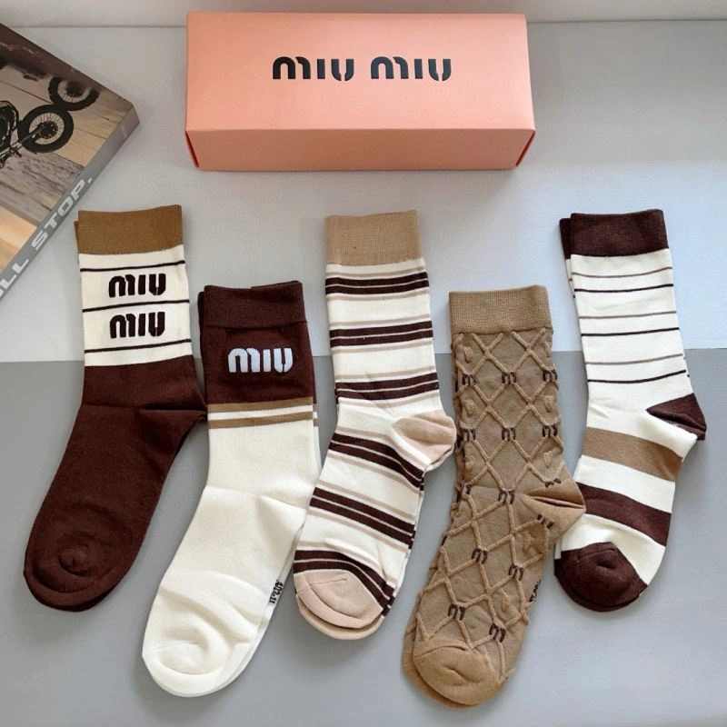 Packable Miu Miu Socks 273176