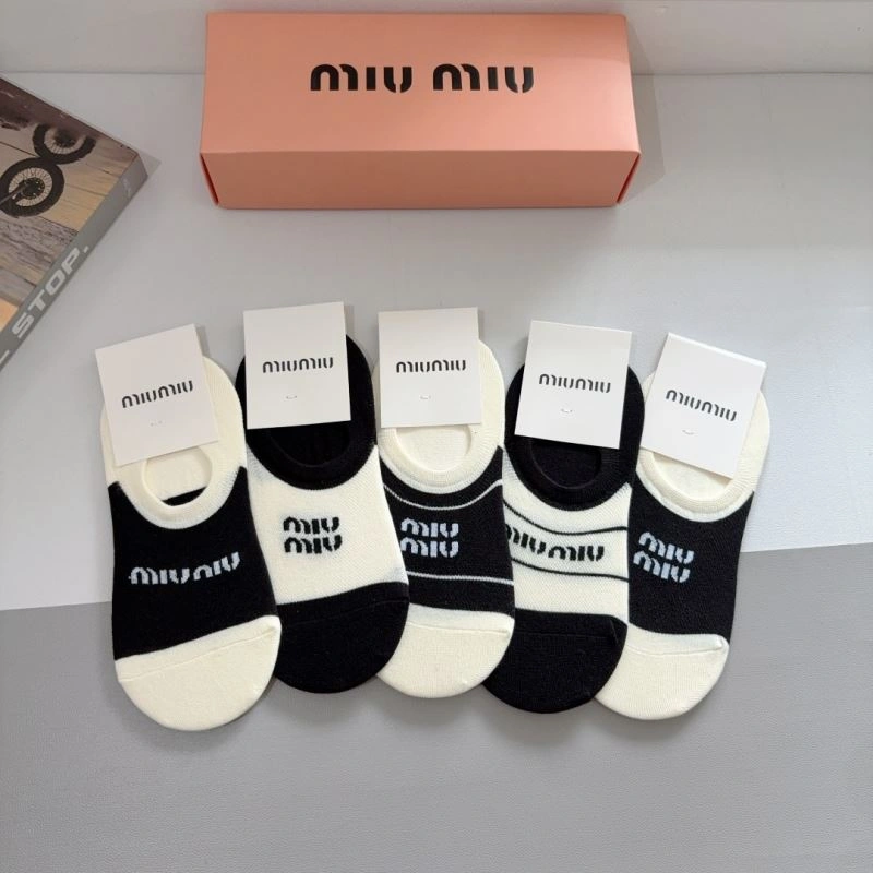 Sustainable Miu Miu Socks 273087