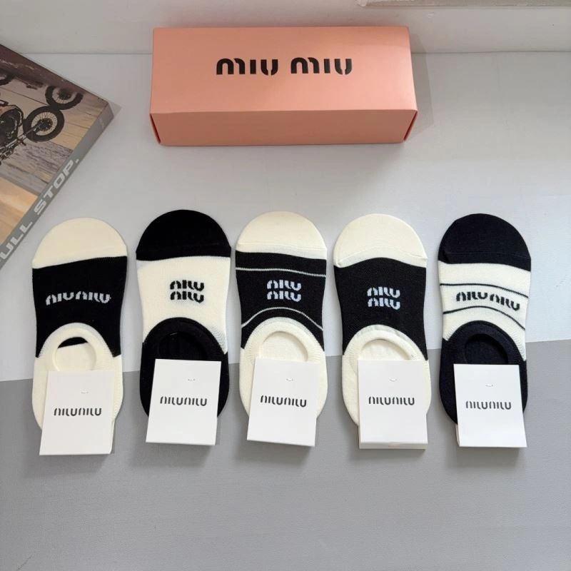 Sustainable Miu Miu Socks 273087