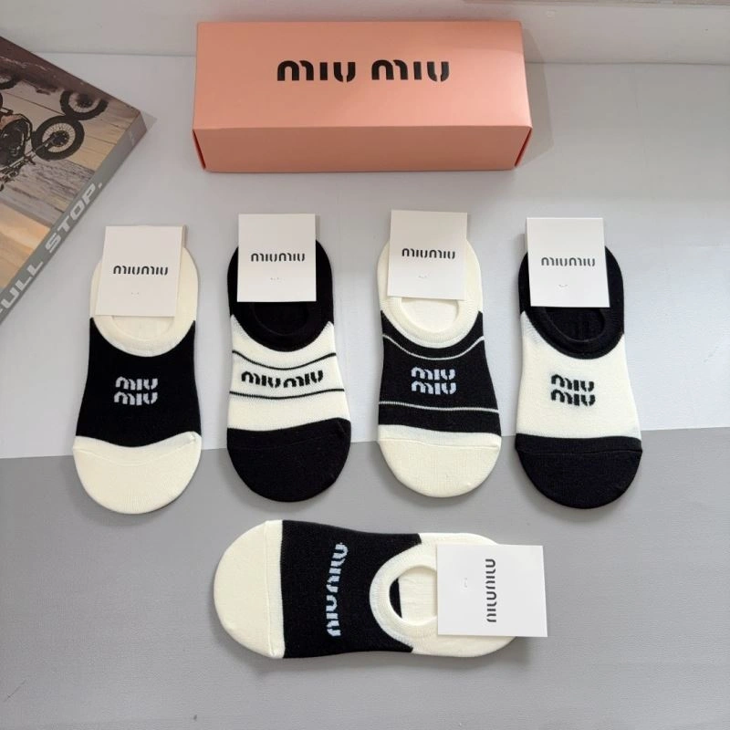 Sustainable Miu Miu Socks 273087