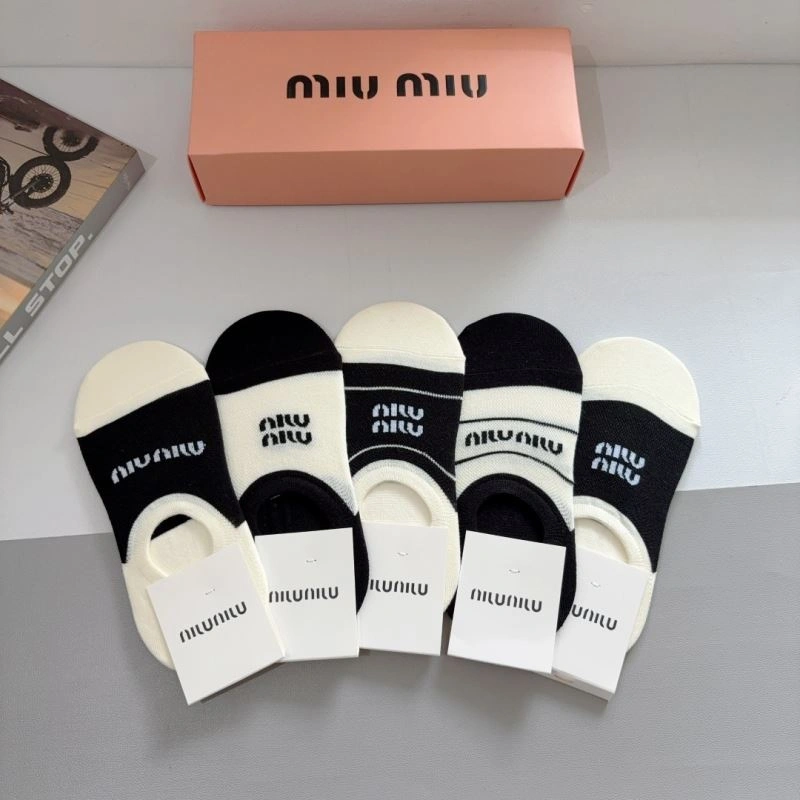 Sustainable Miu Miu Socks 273087
