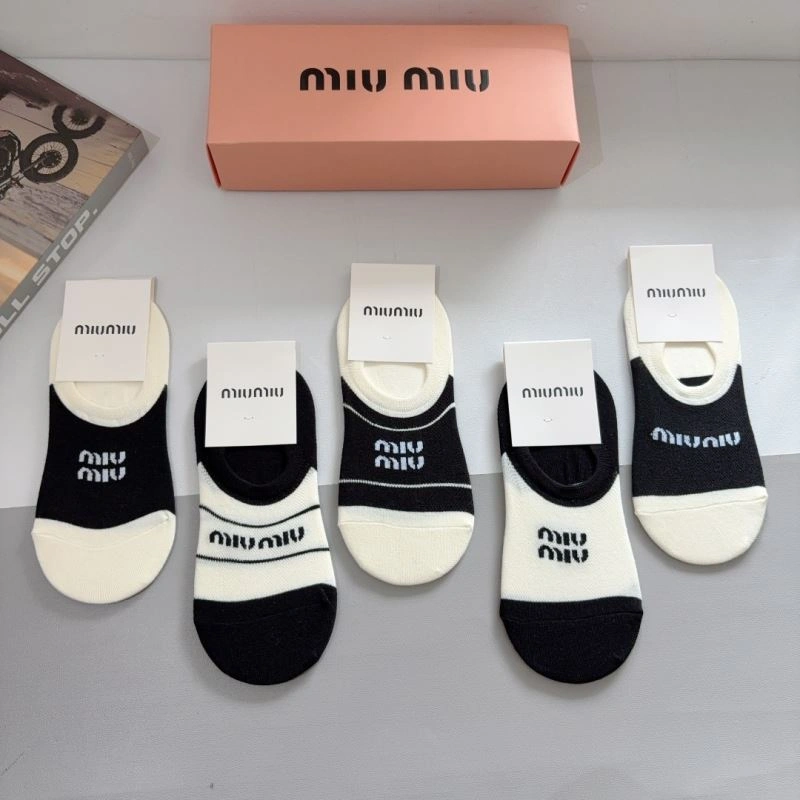 Sustainable Miu Miu Socks 273087