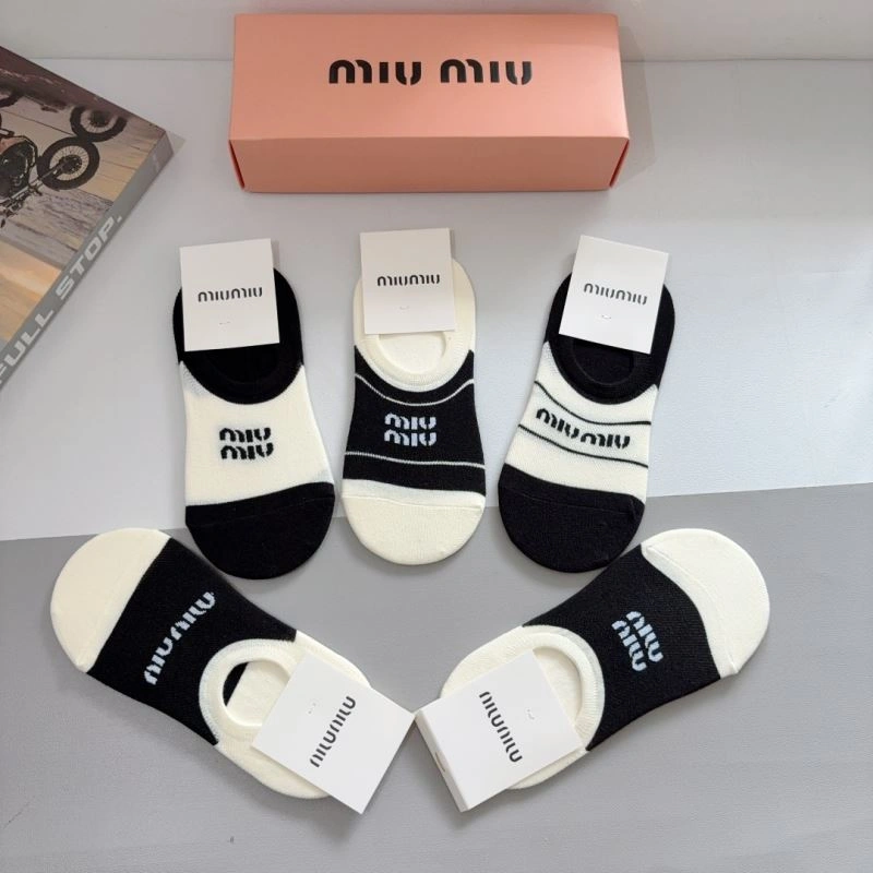 Sustainable Miu Miu Socks 273087