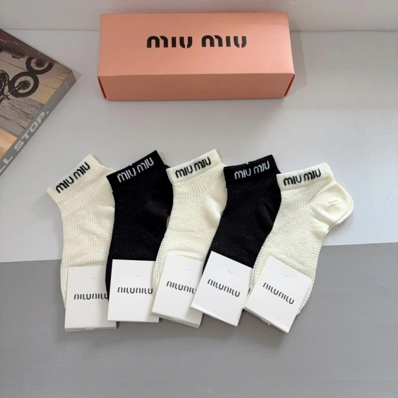 Practical Miu Miu Socks 273068