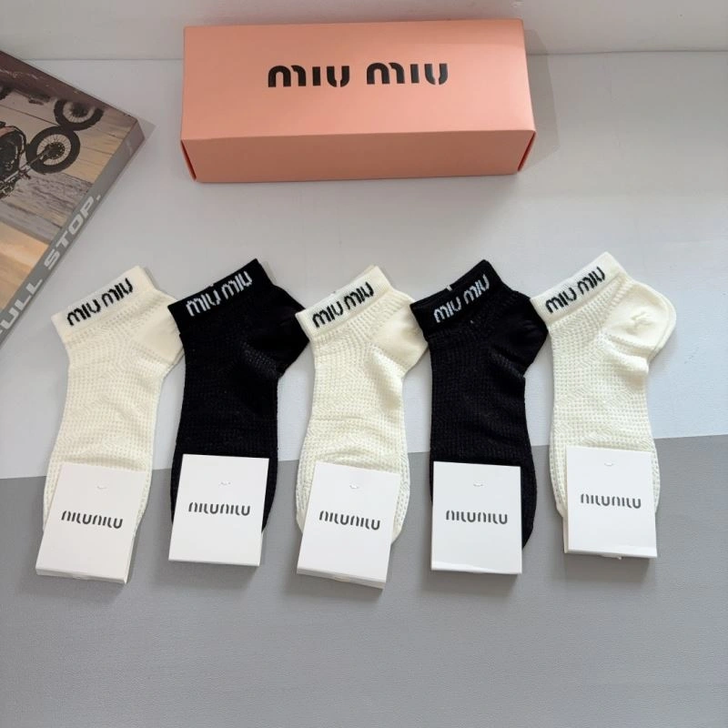 Practical Miu Miu Socks 273068