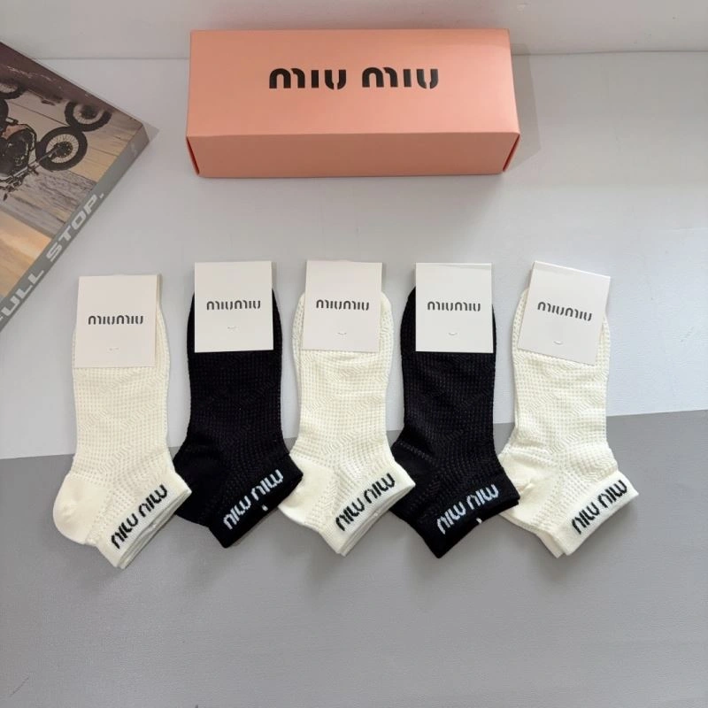 Practical Miu Miu Socks 273068