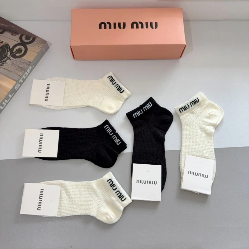 Practical Miu Miu Socks 273068