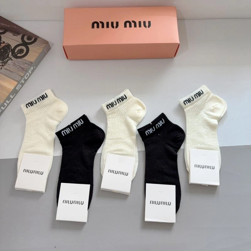 Practical Miu Miu Socks 273068